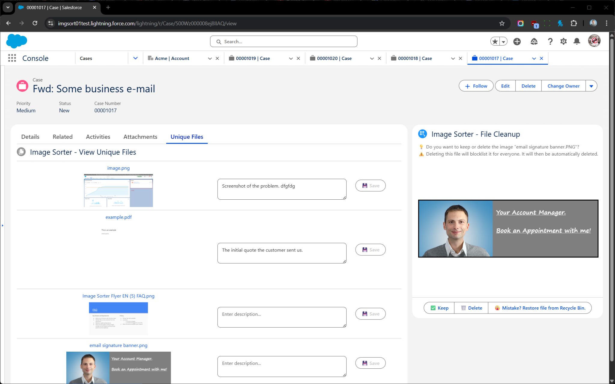 Sammel-Inbox ade: Mit Salesforce Service Cloud und Email-to Case